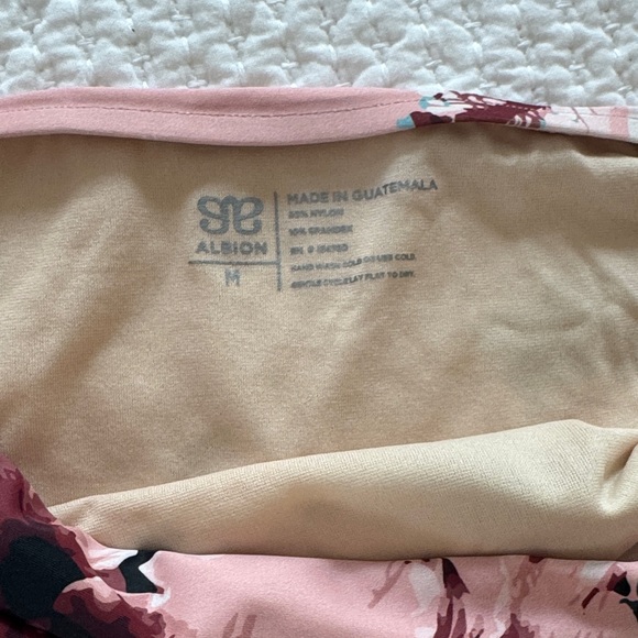 Albion Pink and Cream Bikini Bottom - Picture 3 of 4